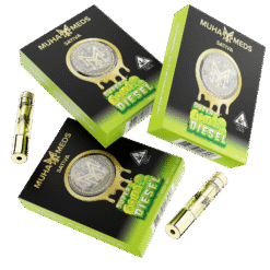 Super Sour Diesel Muha Meds Cart 1000MG | Sativa